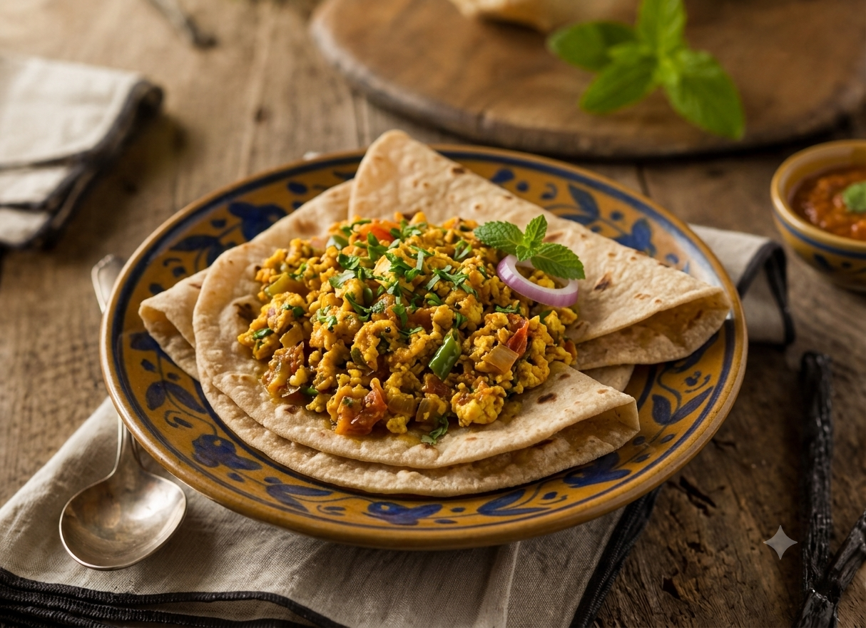 Bhurji Chapati